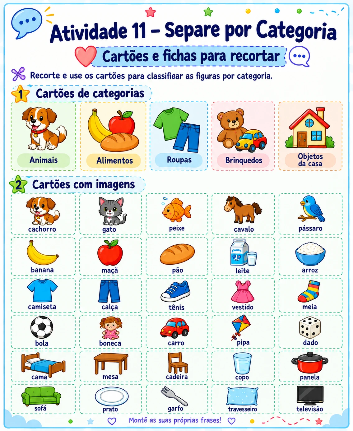 Atividade 11 - Separe por Categoria